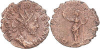 Antoninianus Coin, Tetricus I, Cologne, Billon, RIC:100 -
