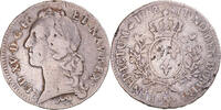 France Écu au bandeau Coin, Louis XV, Montpellier, Silver -