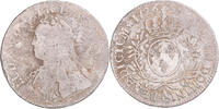 France Ecu aux branches d'olivier Coin, Louis XV, Paris -
