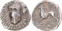 Obol Coin, Campania, Phistelia, Silver, HN Italy:619 -