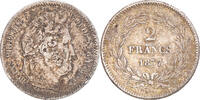 France 2 Francs Coin, Louis-Philippe, Lille, Silver -