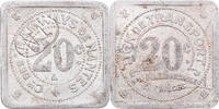 France 20 Centimes Tramways de Nantes, Aluminium -