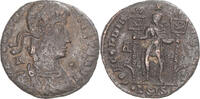 Follis Coin, Constantius II, Siscia, Bronze -