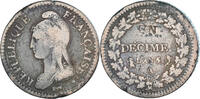 France 1 Décime Coin, Paris, Modification du 2 décimes -