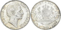 German States Thaler Coin, BAVARIA, Ludwig II, Munich -