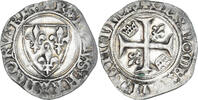 France Blanc Guénar Coin, Charles VI, Sainte-Ménéhould -