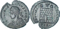Follis Coin, Constantius II, Trier, Bronze, RIC:480 -
