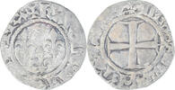 France Double Tournois Coin, Charles VI, 1st emission -