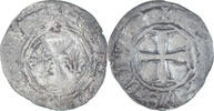 France Denier Tournois Coin, Charles VI, 2nd Emission -