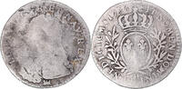 France 1/10 Écu aux branches d'olivier Coin, Louis XV, La Rochelle -