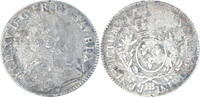 France Ecu aux branches d'olivier Coin, Louis XV, Strasbourg -