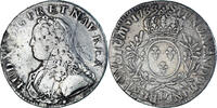 France Ecu aux branches d'olivier Coin, Louis XV, Lyon -