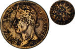 FRENCH COLONIES 5 Centimes Coin, Charles X, La Rochelle -