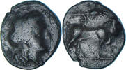 Æ Coin, Campania, Neapolis, Bronze, SNG-France:899 -
