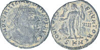 Follis Coin, Licinius I, Cyzicus, Bronze, RIC:6. -
