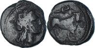 Æ Coin, Campania, Neapolis, Bronze, SNG-Cop:494var -