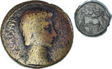 Æ Coin, Campania, Neapolis, Bronze, HGC:1-474 -