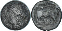 Æ Coin, Campania, Neapolis, Bronze, HGC:1-474 -