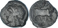 Æ Coin, Campania, Neapolis, Bronze, HGC:1-474 -