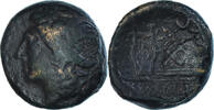 Æ Coin, Campania, Neapolis, Bronze, HGC:1-475 -