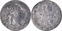 France 10 Centimes Coin, Napoleon I, La Rochelle, H right -