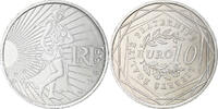 France 10 Euro Semeuse, Paris, Silver -