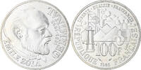 France 100 Francs Coin, Émile Zola - Germinal, Paris, BU -