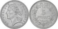 France 5 Francs Coin, Lavrillier, Beaumont - Le Roger, Aluminum -