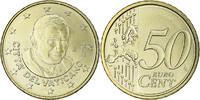 Vatican 50 Euro Cent Pape Benoit XVI, Rome, Brass -