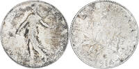 France 2 Francs Semeuse, Castelsarrasin, Silver, KM:845.2 -