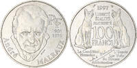 France 100 Francs André Malraux, Paris, Silver, KM:1188 -