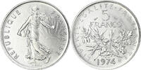 France 5 Francs Semeuse, Paris, série FDC, Cupronickel -