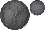 France Monneron de 2 Sols Birmingham, Copper -