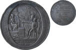 France Monneron de 5 Sols Birmingham, Copper -