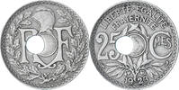France 25 Centimes Lindauer, Paris, Trou Décentré -