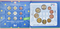 Italy Set 1 ct. - 2 Euro Rome, Coin card.FDC -
