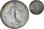 France 1 Franc Semeuse, Paris, Silver, KM:844.1, Gadoury:467 -