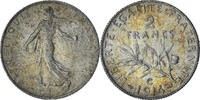 France 2 Francs Semeuse, Castelsarrasin, Silver, KM:845.2 -