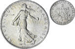 France 2 Francs Semeuse, Castelsarrasin, Silver, KM:845.2 -