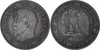 France 2 Centimes Napoleon III, Rouen, Bronze, KM:776.2 -