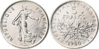 France 5 Francs Semeuse, Paris, série FDC, Cupronickel -