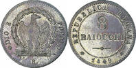 Italy 8 Baiocchi ROMAN REPUBLIC, Rome, Billon, KM:25 -