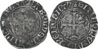 France Blanc Guénar Charles VI, La Rochelle, 4th emission, Billon -