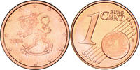 Finland Euro Cent Vantaa, BU, Copper Plated Steel, KM:98 -