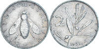 Italy 2 Lire Coin, Rome, Aluminium, KM:94 -