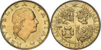 Italy 200 Lire Coin, 70th Anniversary of Military Aviation, Rome -