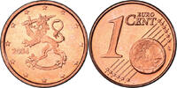 Finland Euro Cent Copper Plated Steel -