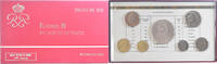 Monaco Coffret 10 c. à 50 frs. Rainier III, Set 10 c. - 50 frs., MDP, série FDC -
