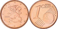 Finland Euro Cent Vantaa, Copper Plated Steel, KM:98 -