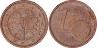 GERMANY - FEDERAL REPUBLIC Euro Cent Stuttgart, Copper Plated -